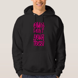 Omg Spetsa Tåerna Hoodie