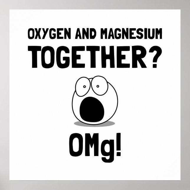 OMG Syre Magnesium Poster (Framsidan)