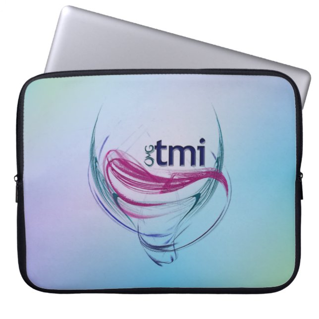 OMG! Tmi! Laptop Sleeve (Framsidan)