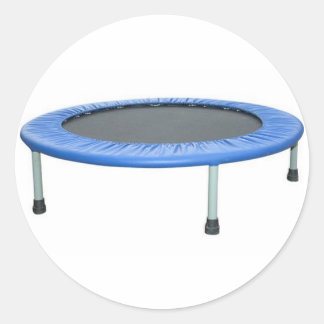 OMG TRAMPOLINE RUNT KLISTERMÄRKE