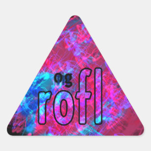 OMG! TRIANGELFORMAT KLISTERMÄRKE