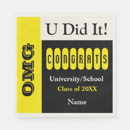 OMG U gjorde det Pappersservett