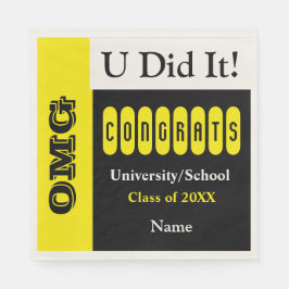 OMG U gjorde det Pappersservett