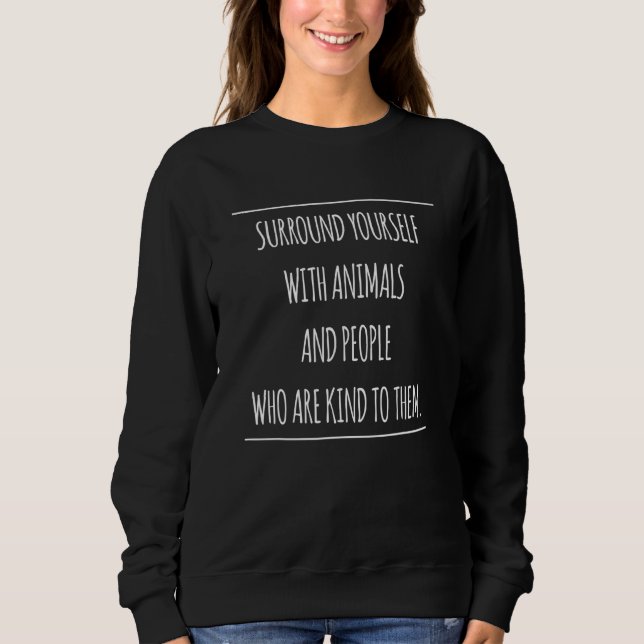 Omge dig själv med djurhållare t shirt (Framsida)