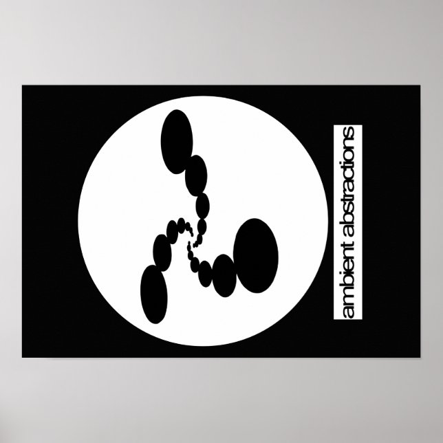 Omgivande utslag 13 x 19 Poster (Framsidan)