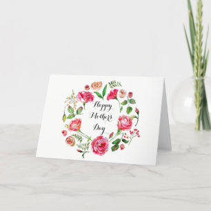 Omgiven av Flowers Mors dag Kort