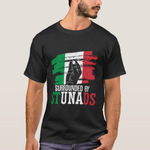 Omgiven av Stunads Europe Land Italien italienska T Shirt