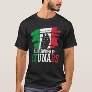 Omgiven av Stunads Europe Land Italien italienska T Shirt