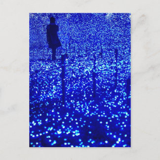 Omgiven för belysning vykort