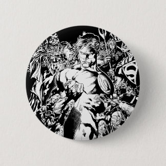 Omgiven grön lykta knapp