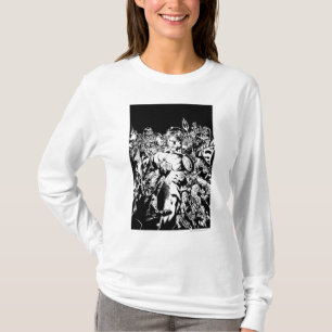 Omgiven grön lykta t-shirt