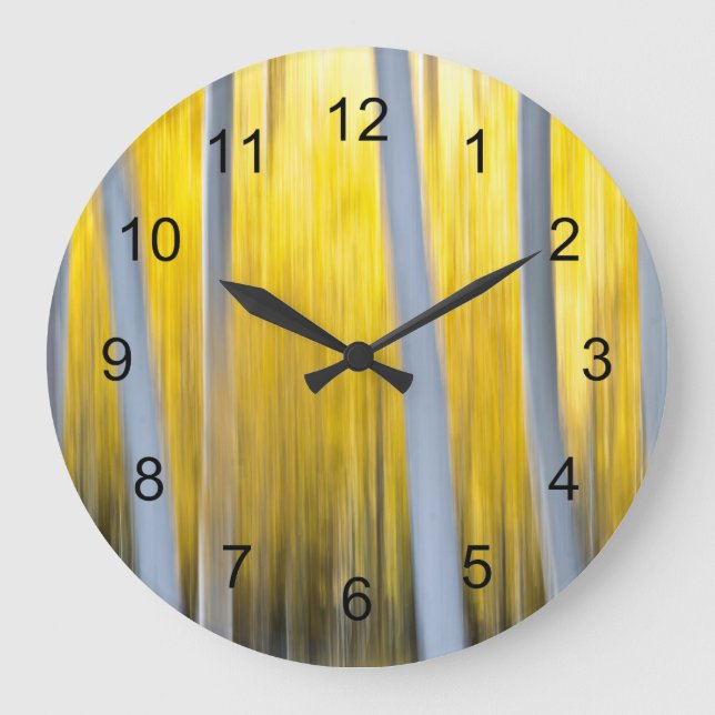 omgivet av asp- träd stor klocka (Framsida)