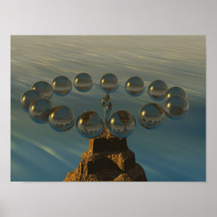 Omgivet Poster