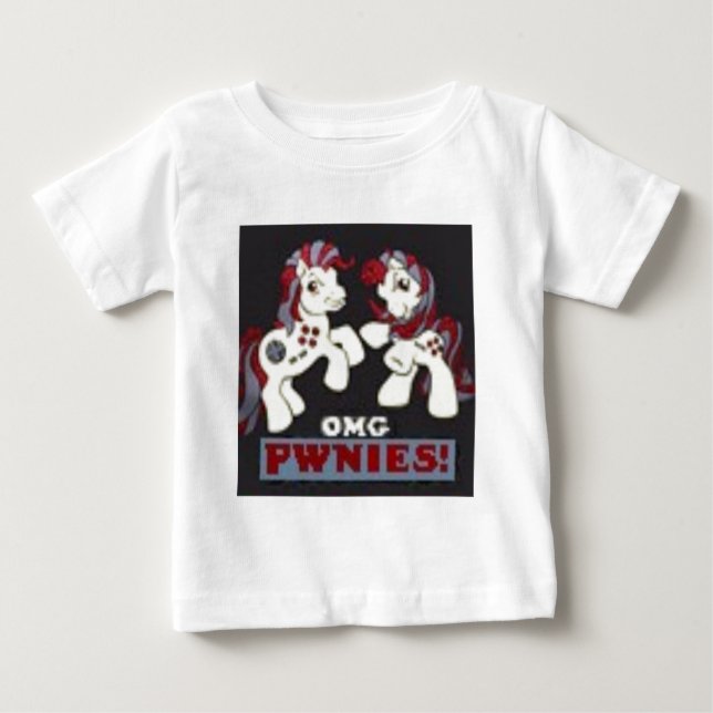 omgpwnies t shirt (Framsida)