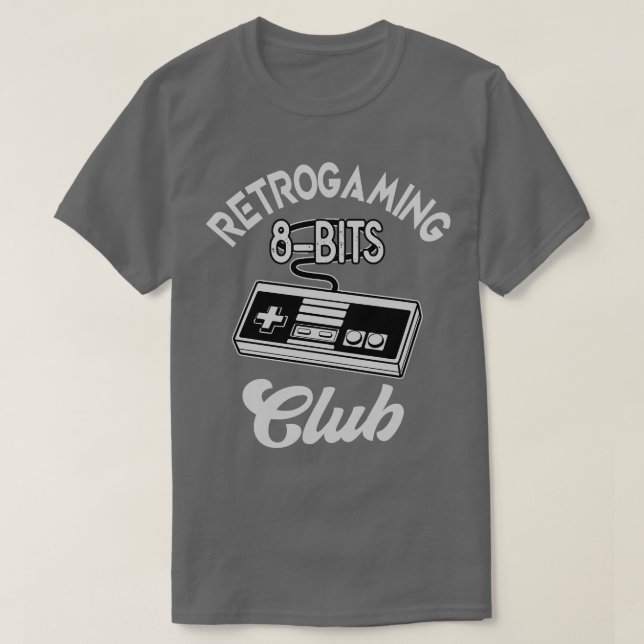 Omgruppering av 8-bitars styrenhetsgåva t shirt (Design framsida)