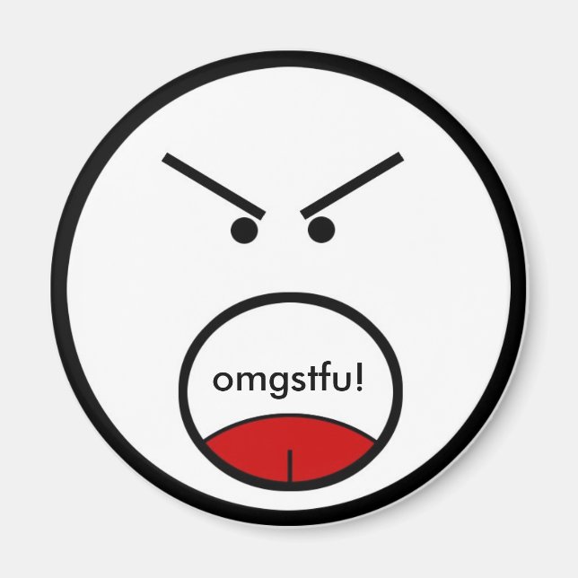 omgstfu! magnet (Framsidan)