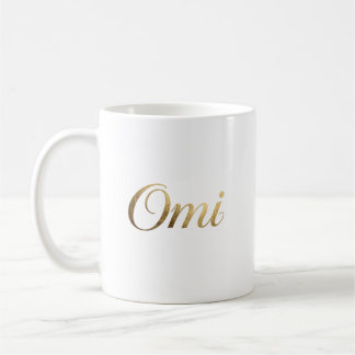 Omi Mug – Mormors present, Söt Omi-kaffekopp Kaffemugg