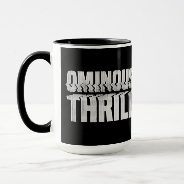 Ominous Thrill LOGOTYP Mugg (Vänster)