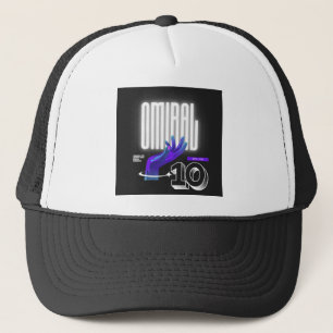OMIRAL Neon Futuristiska Graphic Cap Keps