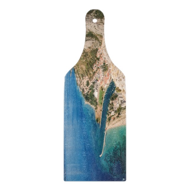 Omiš, Kroatien - Adriaterhavets kust (Framsidan)