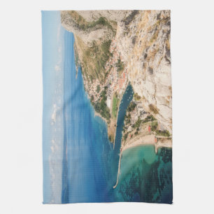 Omis, Kroatien - Adriatiska havet Kökshandduk