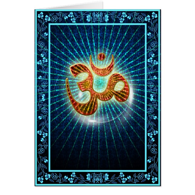 OMKARA HÄLSNINGSKORT (Framsidan)