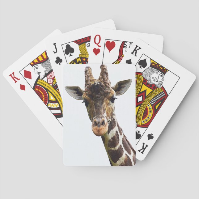 Omkostnad Giraffe Deck of Cards Casinokort (Baksidan)