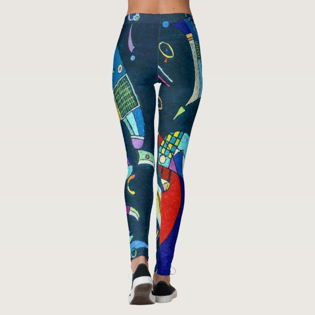 Omkring cirkeln - Kandinsky Leggings (Baksida)