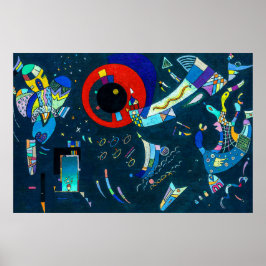 Omkring cirkeln - Kandinsky Poster