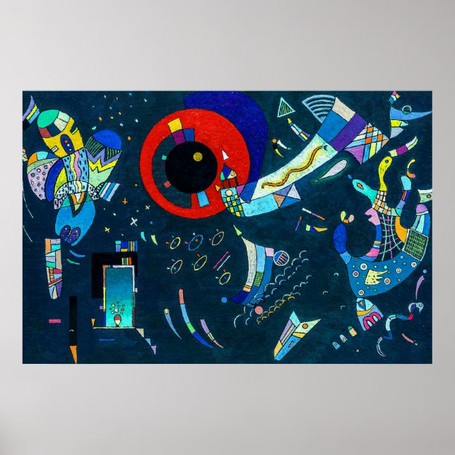 Omkring cirkeln - Kandinsky Poster (Framsidan)