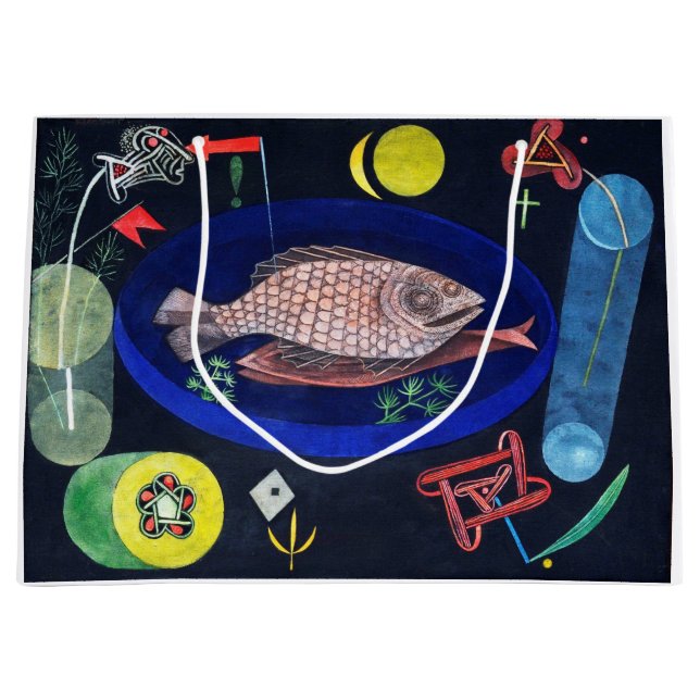 Omkring fisken, Paul Klee (Framsidan)