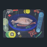 Omkring fisken, Paul Klee iPad Mini Skydd<br><div class="desc">Paul Klee (18 december 1879-29 juni 1940) var en konstnär som föddes av Schweiz. Hans mycket enskilda stil påverkades av rörelser i konst som omfattade uttrycksfrihet, kubism och surrealism. Klee var en naturlig föredragande som experimenterade med och till sist utforskade färg-teorin och skrev om den i stor utsträckning. Hans föreläsningar...</div>