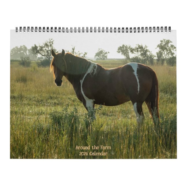 Omkring gården kalender (Omslag)
