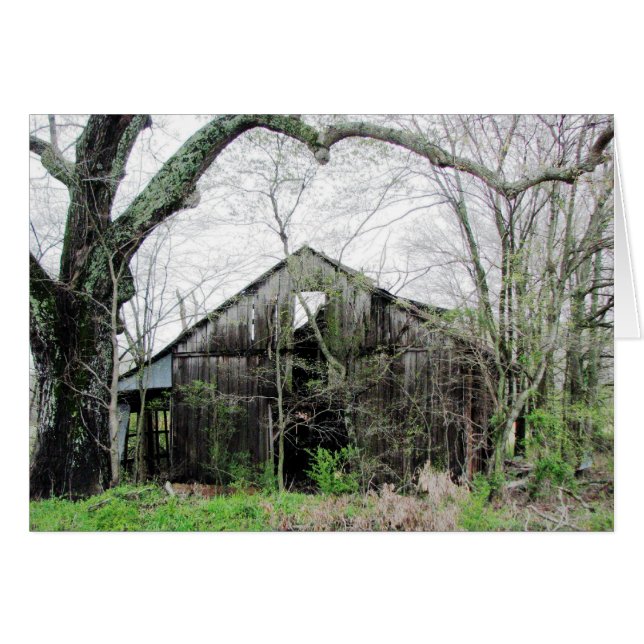 Omkring hörnet hälsningskort (Framsidan Horizontal)