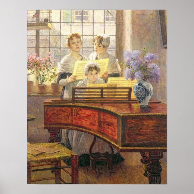 Omkring Piano Poster (Framsidan)