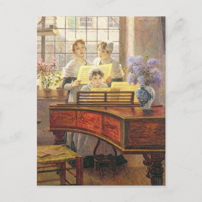 Omkring Piano Vykort (Framsida)