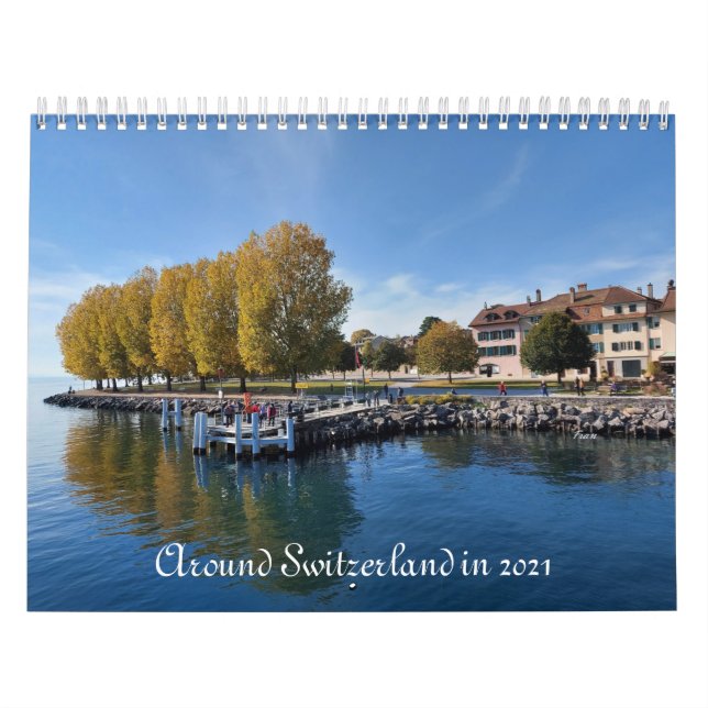 Omkring Schweiz 2021 års kalender (Omslag)