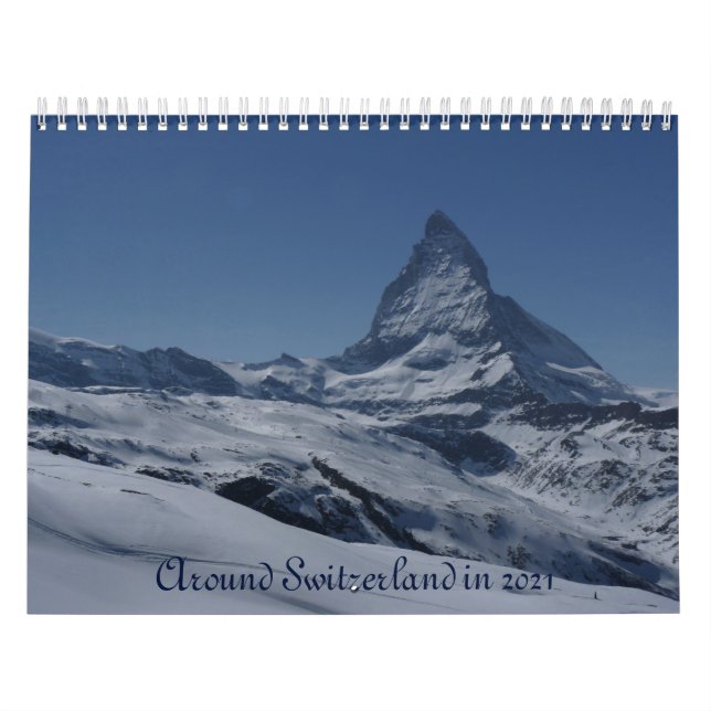 omkring Schweiz 2021 Kalender (Omslag)