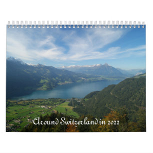 Omkring Schweiz 2022 Kalender
