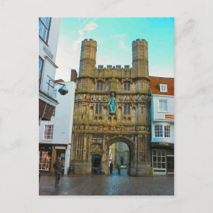 Omkring Storbritannien, Canterbury Cathedral grind Vykort