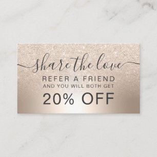 Omkullkastar chic guld- glitterombre för Makeup Rabattkort