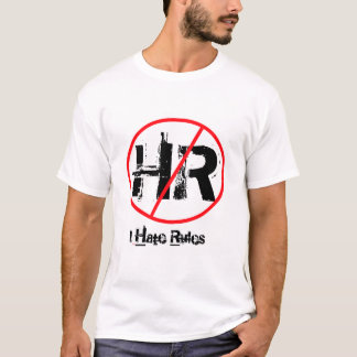 OML T-Shirt "I Hate Regler"