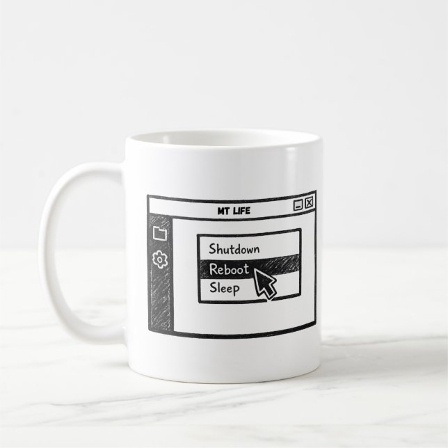 Omladdningsläge Kaffemugg (Vänster)