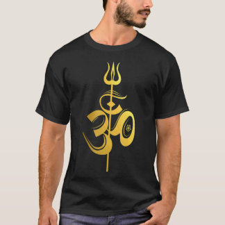 OMLord Shiva Divine Spear Trident Trishul T Shirt