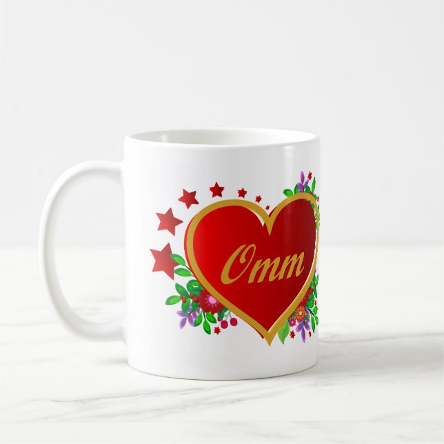 Omm - Maltesiska Mors dag Kaffemugg (Vänster)