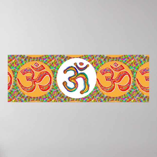 OMmantra Om Mantra Chants Poster (Framsidan)