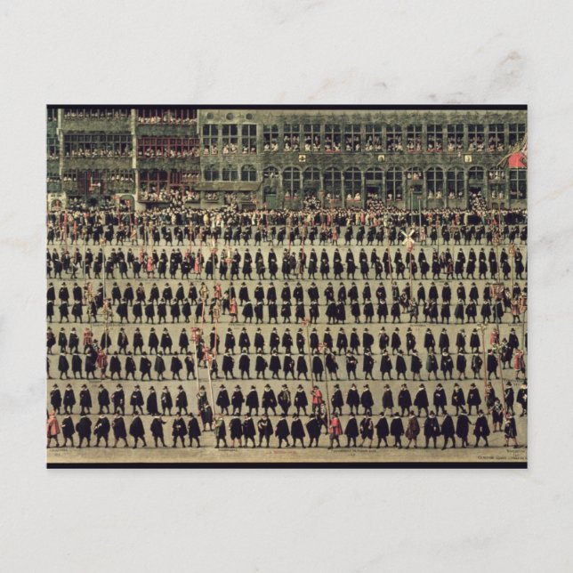 Ommeganck i Bryssel Vykort (Framsida)