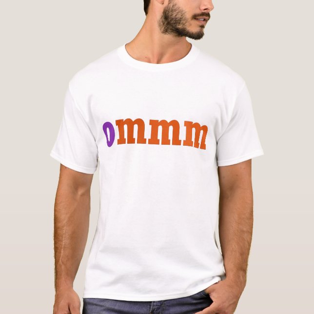 Ommm meditationdesign t shirt (Framsida)