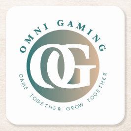 Omni Gaming Papper Underlägg (kvadrat)