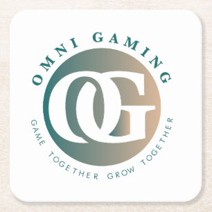 Omni Gaming Papper Underlägg (kvadrat) Kvadrat